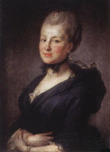 Stefano Torelli Portrait of Anastasia Ivanovna Sokolova, wife of Josede Ribas Spain oil painting art